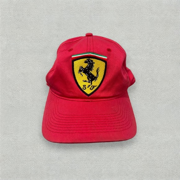 Ferrari Scuderia Shield Hat Red Snapback Official Licensed F1 Formula One Cap